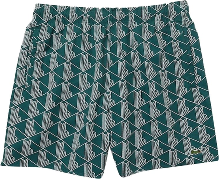 Lacoste HM Men's swimming trunks Green Divers