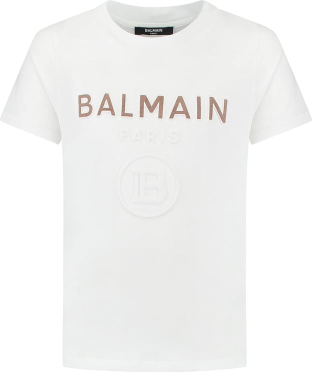 Balmain T-shirt Wit