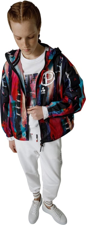 Peuterey Econyl® jacket with all-over print Divers