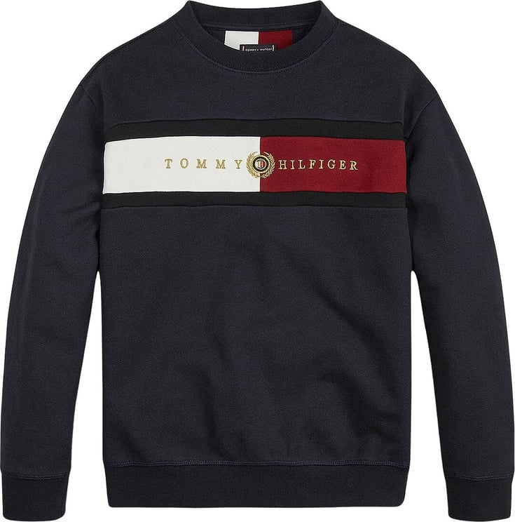 Tommy Hilfiger Icon Sweater Donkerblauw Blue