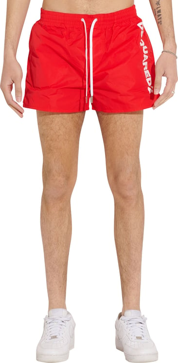 Dsquared2 Zwembroek Rood Rood