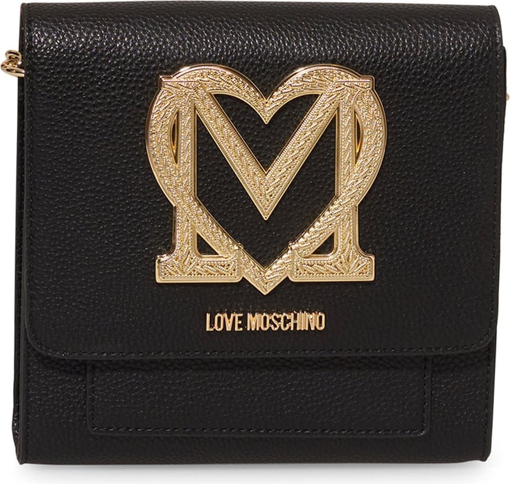 Love Moschino Heart Logo Bag Zwart