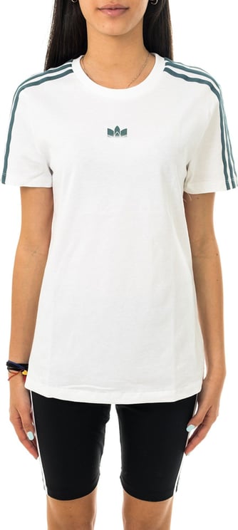 Adidas T-shirt Woman Slim Tee Gn2894 White