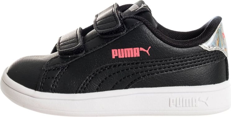 Puma Sneakers Kid Smash V2 Sl Met 382377.02 Zwart