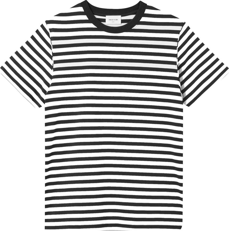 Wood Wood T-shirt Man Sami Classic Stripe T-shirt 20005708.2491.7013 Divers