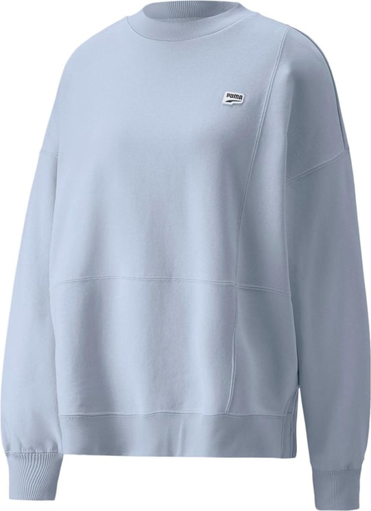 Puma Sweatshirt Woman Downtown Crew 533582.21 Blauw