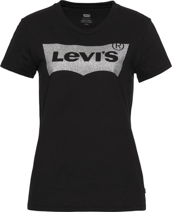 Levi's T-shirt Woman The Perfect Teen 17369-0483 Zwart