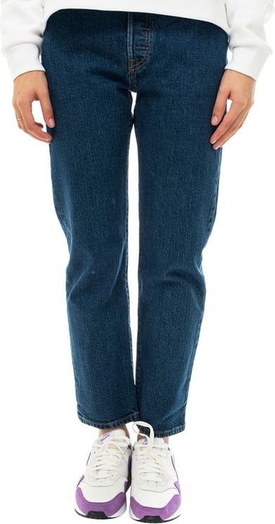 Levi's Jeans Woman 501 Crop Charleston Vision 36200.0095 Blauw
