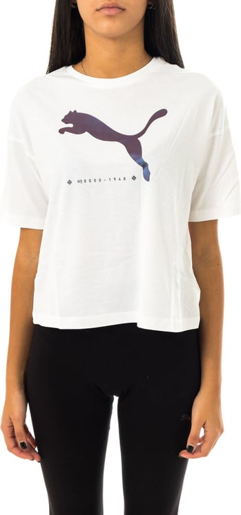 T-shirt Woman Cyber Graphic Tee 848179.02
