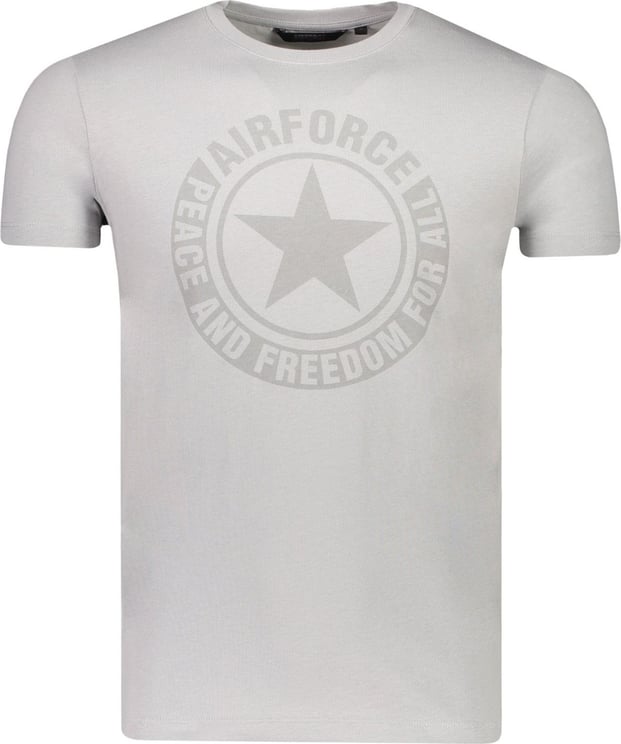 Airforce T-shirt Grijs Grijs