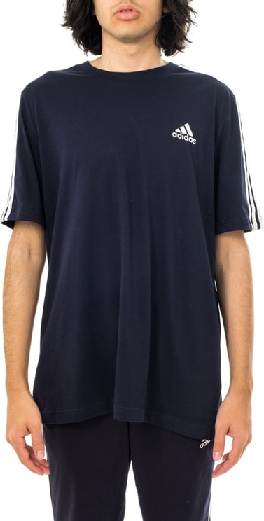 Adidas T-shirt Man M 3s Sj T Gl3734 Blauw