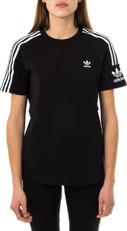 Adidas T-shirt Woman Lock Up Tee Ed7530 Zwart
