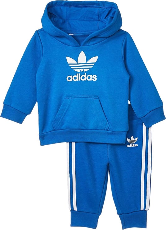 Adidas Track Suit Kid I Trefoil Hoodie D96067 Blauw