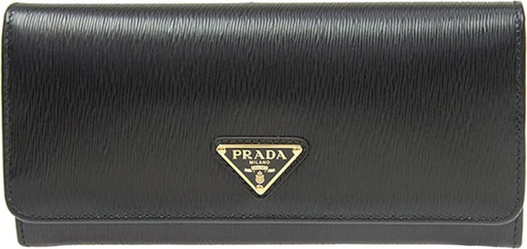 Prada Woman's Flap Wallet Calf Leather Mod.1MH132 2DDU F0002 00