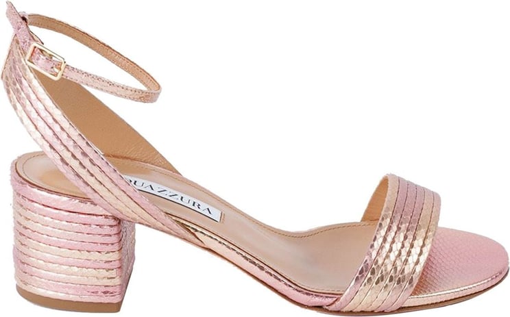 Aquazzura Sundance Sandals In Pale Pink Pink