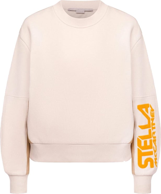 Stella McCartney Stella Mccartney Logo Sweatshirt Beige