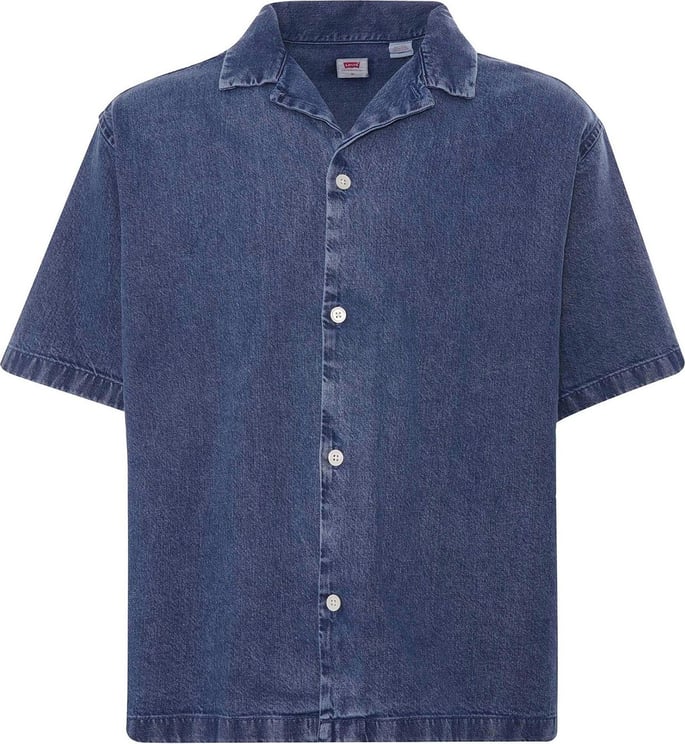 Levi's Shirt Man Ss Slouchy Shirt A1921-0003 Blauw