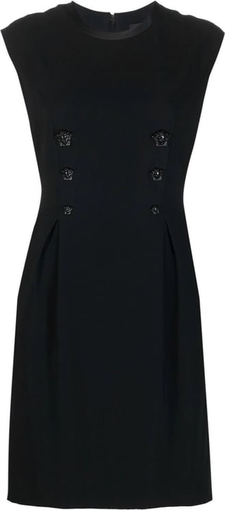 Versace Versace Sleeveless Dress Zwart