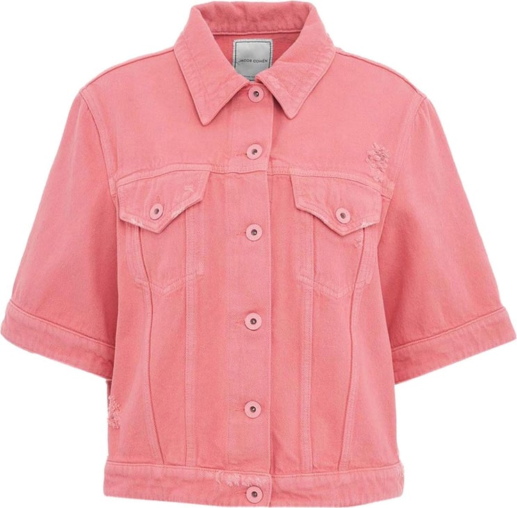 Jacob Cohen Denim Jacket Pink Roze