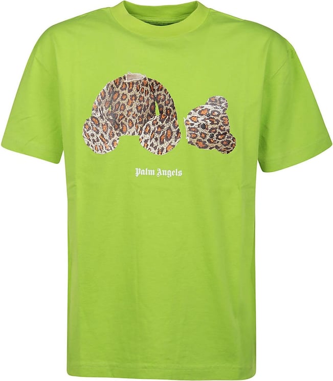 Leopard Bear Classic T-shirt Green