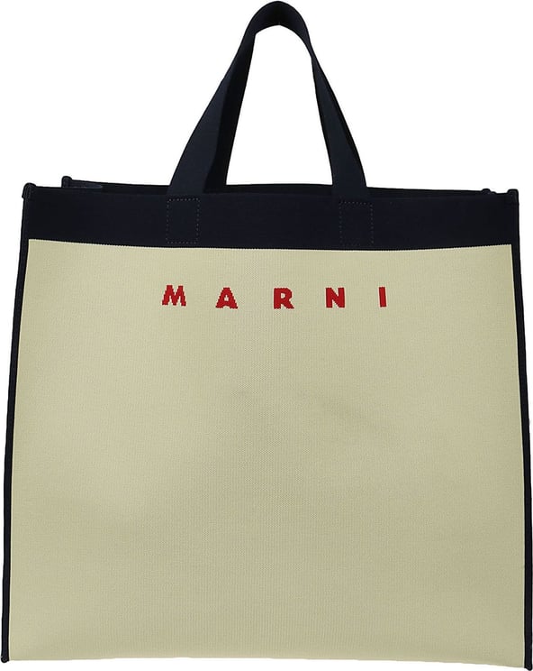 Marni Shopping Bag White White