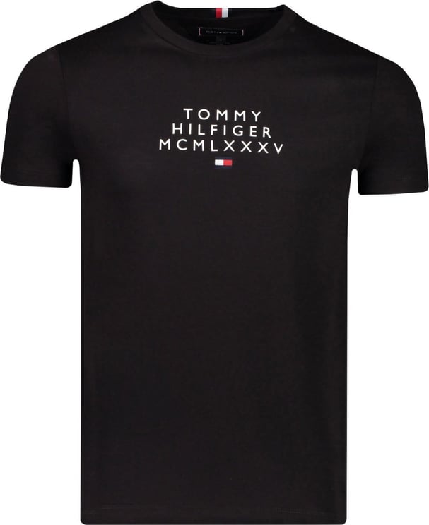 Tommy Hilfiger T-shirt Zwart Zwart
