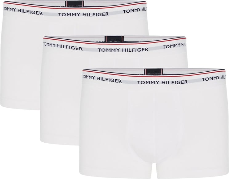 Tommy Hilfiger 3 Pack Trunk Low Rise Boxer Set White