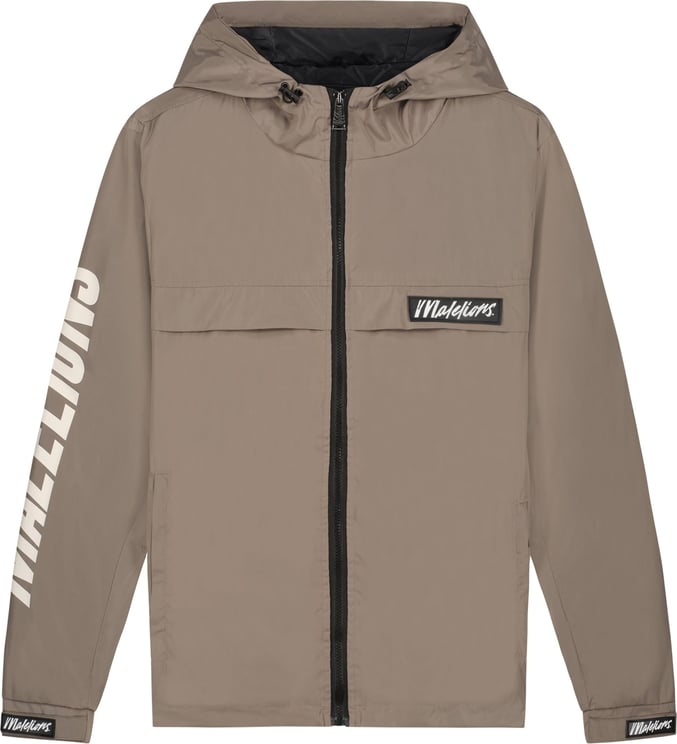 Malelions Lective Windbreaker - Taupe Taupe