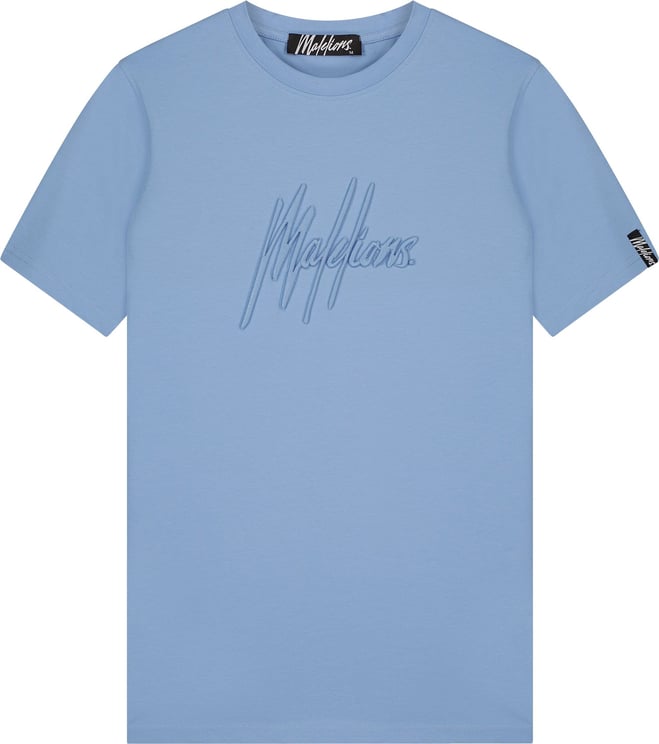 Malelions Essentials T-Shirt - Vista Blue Blauw