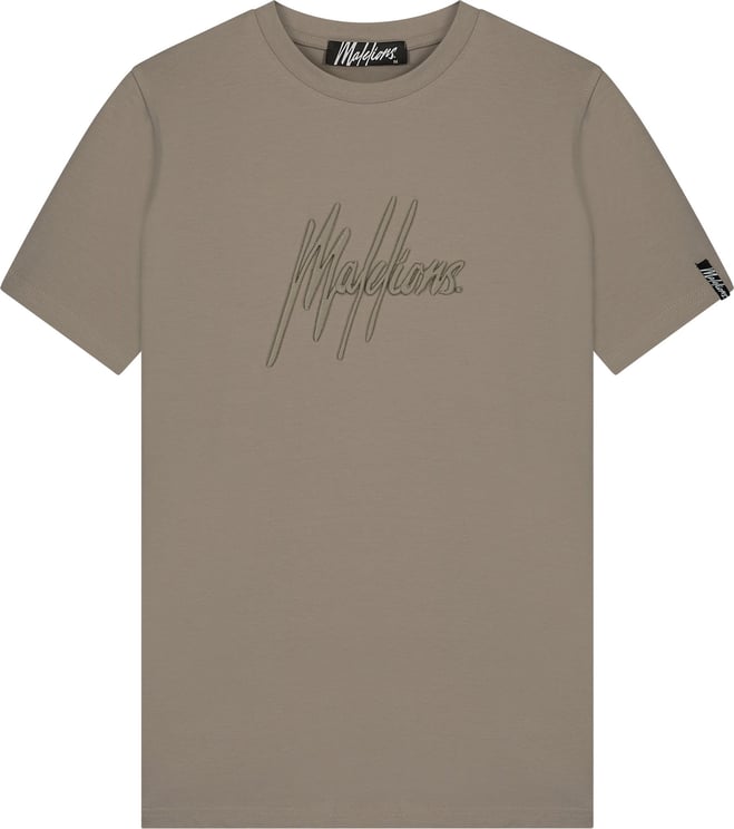 Malelions Essentials T-Shirt - Taupe Taupe