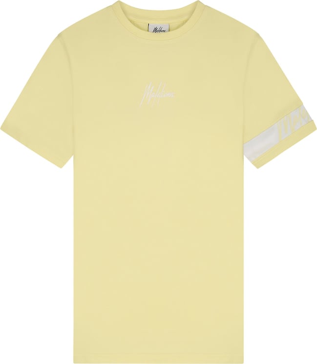 Malelions Captain T-Shirt - Soft Yellow Geel