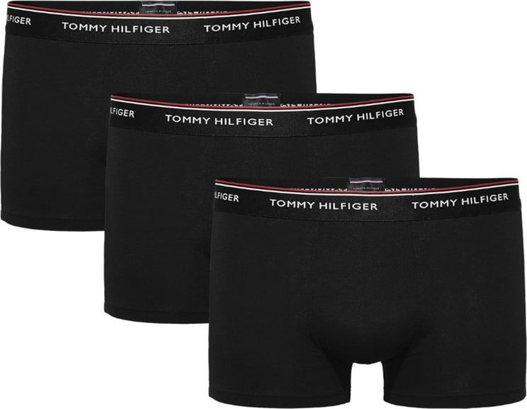 Tommy Hilfiger 3 Pack Trunk Boxer Set Black