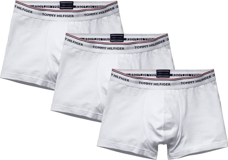 Tommy Hilfiger 3 Pack Trunk Boxer Set White