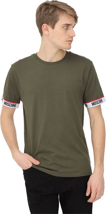 Moschino T-shirts And Polos Green Groen