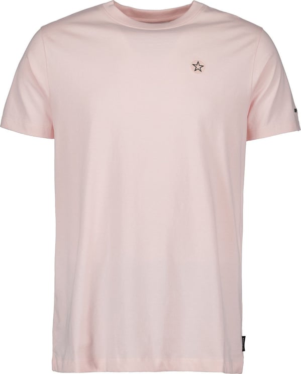 Airforce Ambroidery Outline T-Shirt Barley Pink Roze