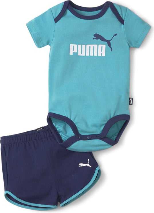 Puma Suit Kid Minicats Newborn Set 847320.61 Blauw