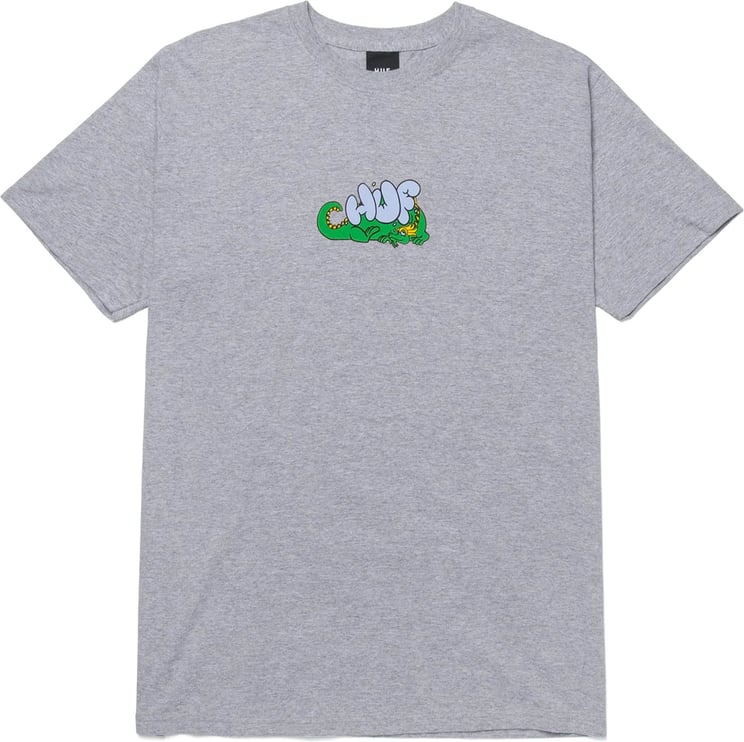 Huf T-shirt Man Magic Dragon H S/s Tee Ts01650.ash Grijs