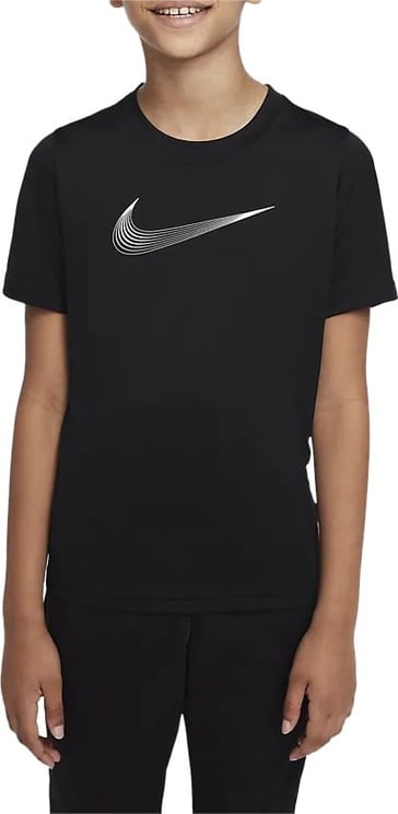 Nike Dri-fit T-shirt Jongens Zwart Zwart