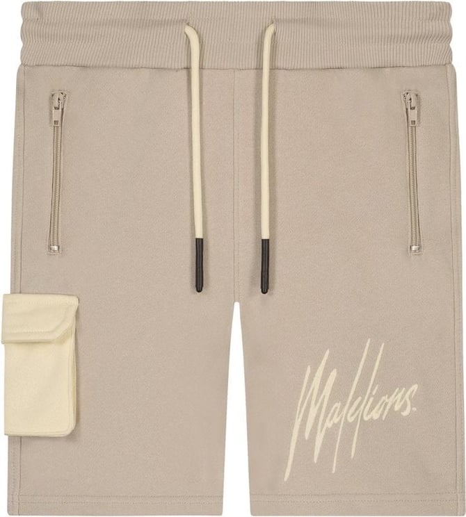 Malelions Junior Pocket Short - Taupe Taupe