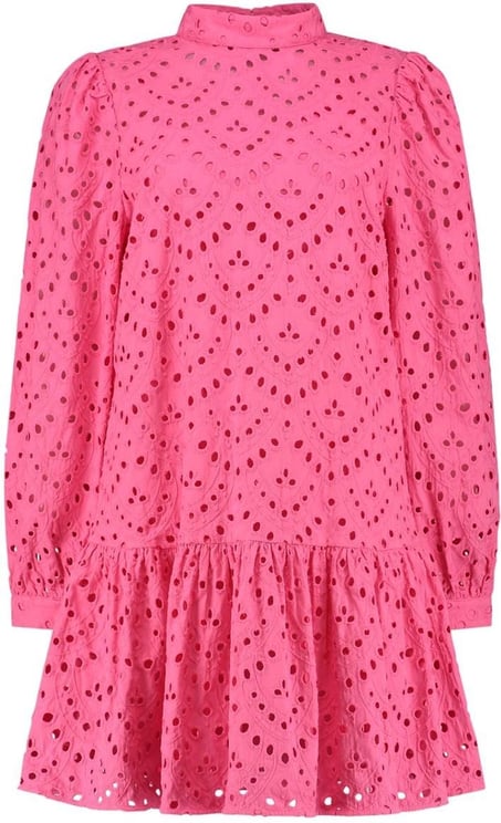 Rosalind Dress Hot Pink
