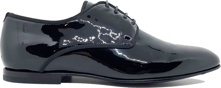 Dior Dior Leather Derby Shoes Zwart