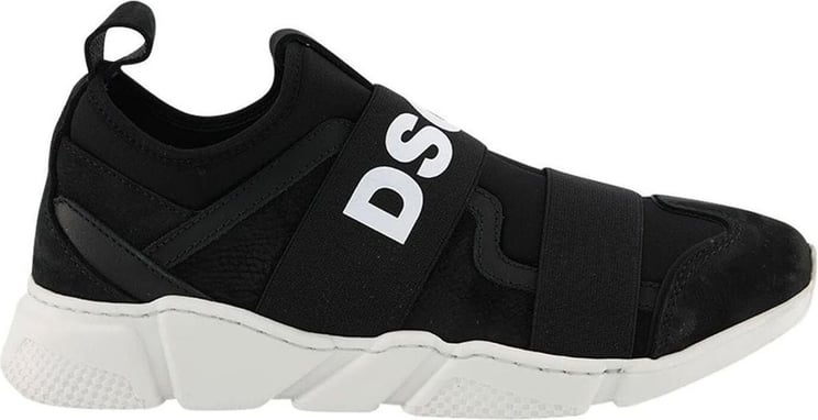 Dsquared2 Sneakers Zwart Met Logo Zwart