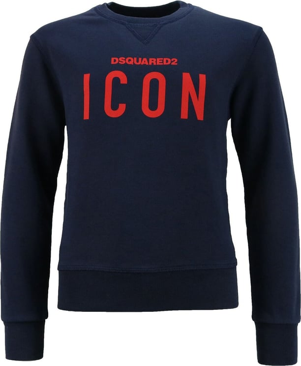 Dsquared2 Icon Sweater Blauw - Rood Blauw