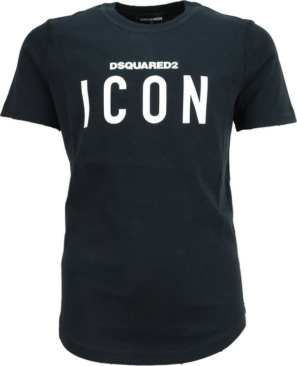 Dsquared2 Icon Shirt Zwart - Wit Zwart