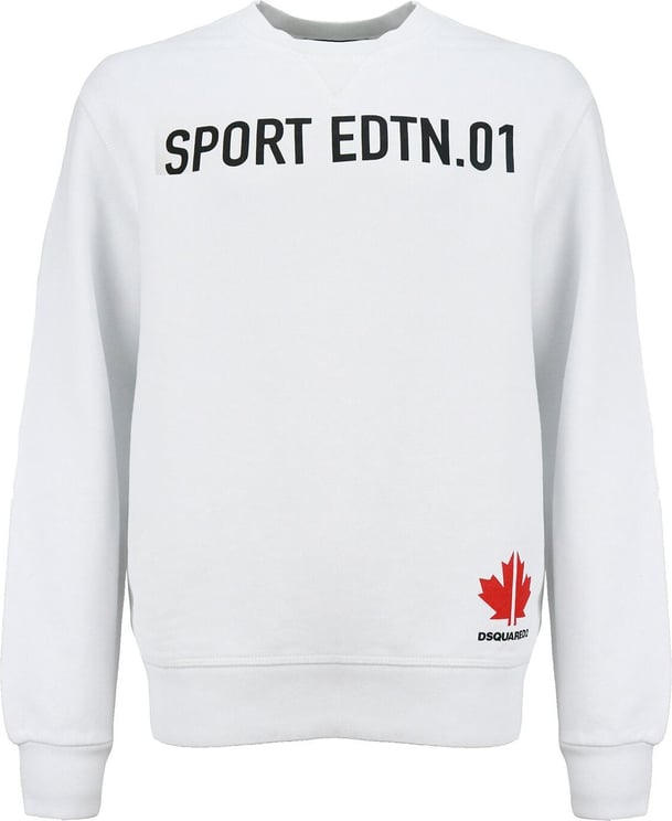Dsquared2 Sweater Sport Edtn Wit Wit