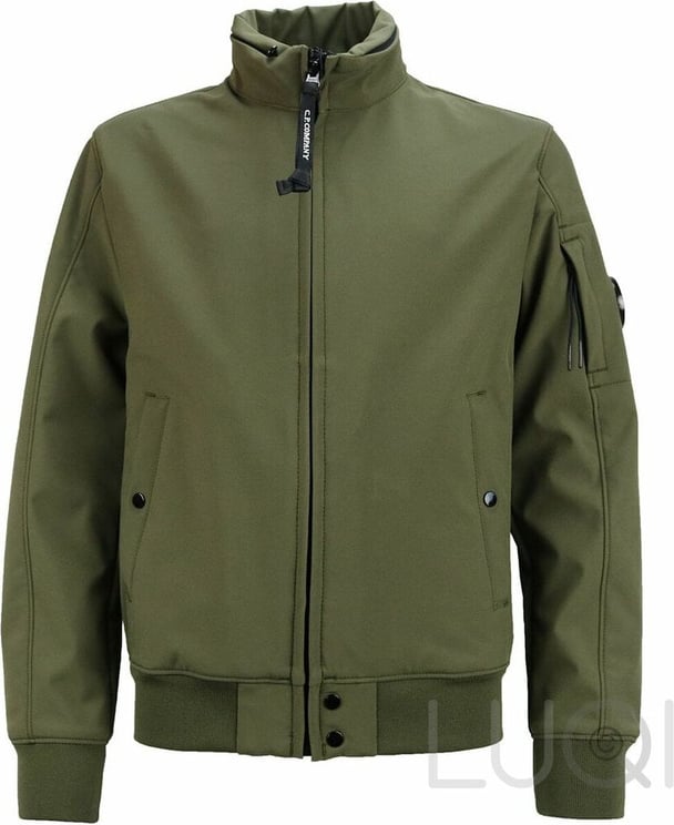 CP Company Softshell Jacket Beech Groen