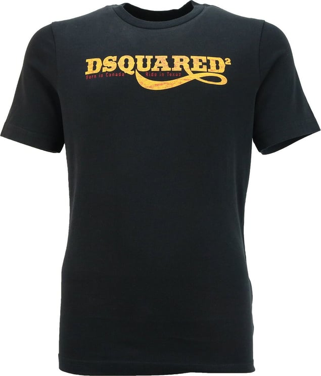 Dsquared2 Shirt Zwart Texas Zwart