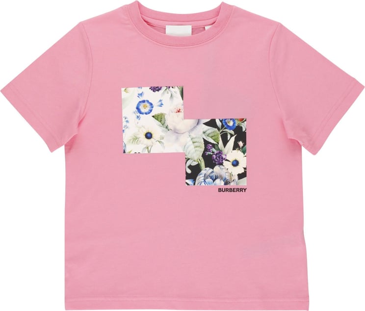 Burberry T-shirts And Polos Bubble Gum Pink Roze