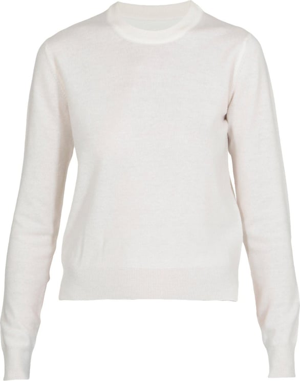 Maison Margiela Sweaters White Neutraal