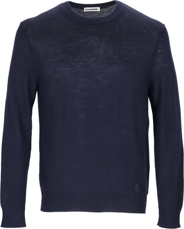 Jil Sander Sweaters Blue Blauw